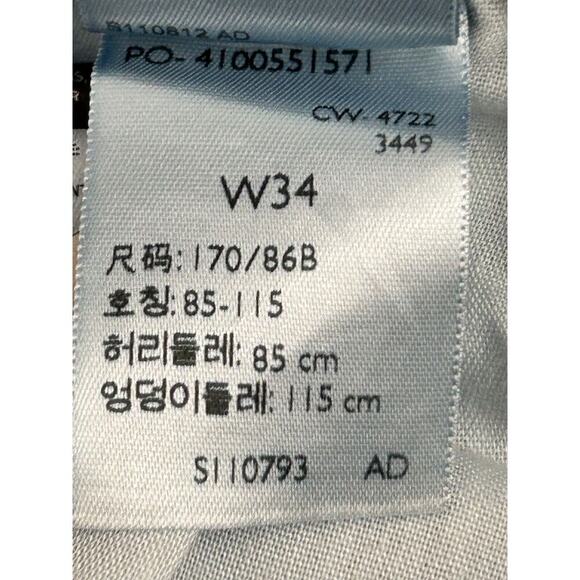 Levi's Strauss Denim Shorts Women's Size 34 Mid Rise Cuffed Stretchy Summer - Picture 6 of 11